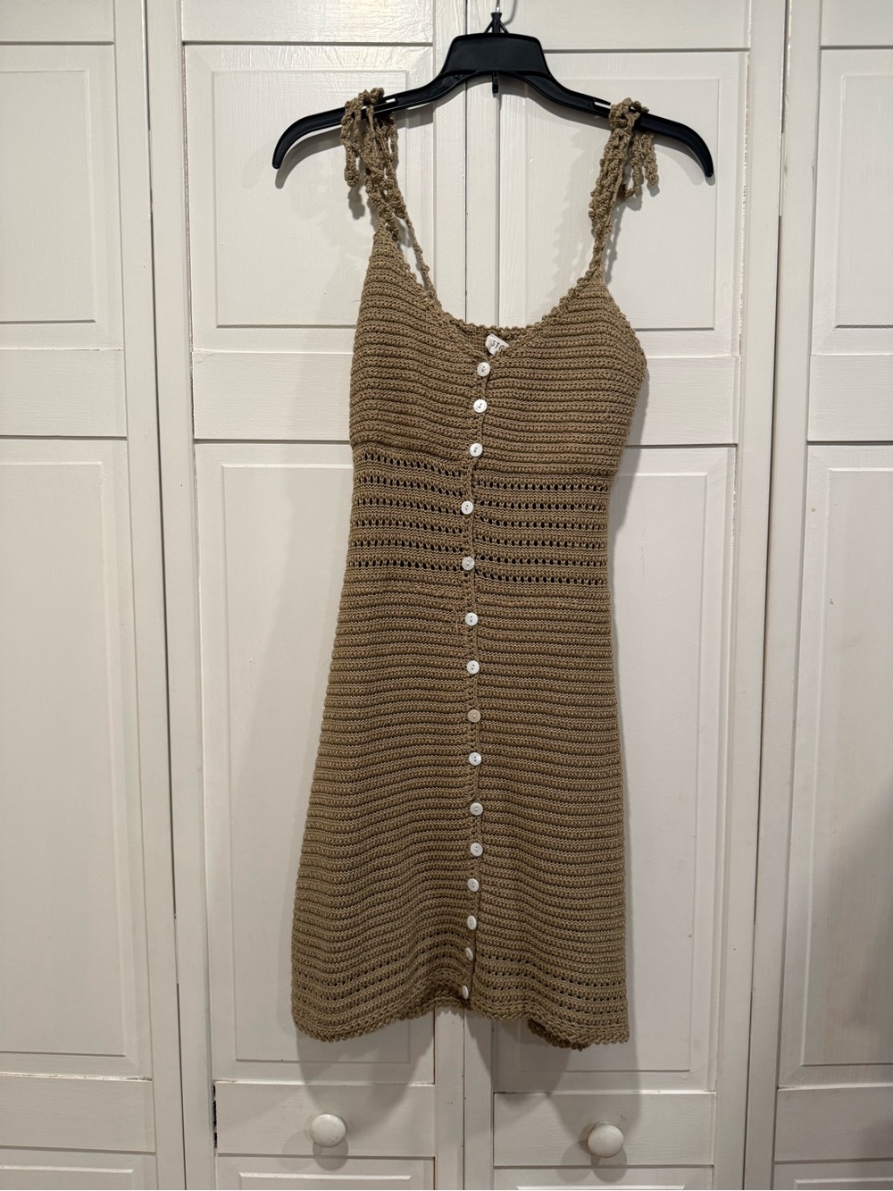 STORIA‎ crochet dress size small GUC